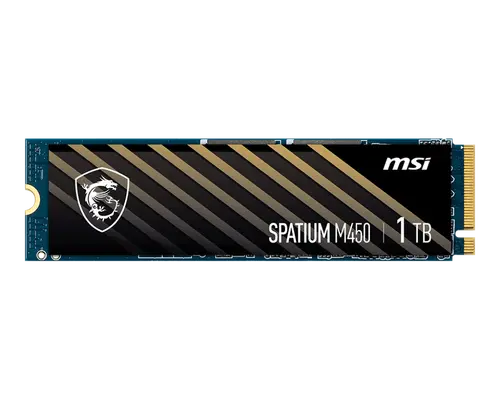 Твърд диск, MSI SSD SPATIUM M450 1T PCIE 4 - image 1