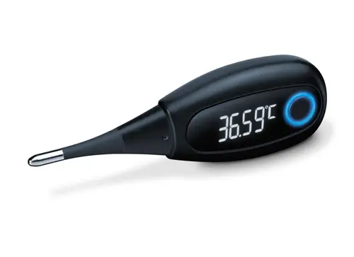 Термометър, Beurer OT 30 BasalControl Smart, Ovulation thermometer, Bluetooth, Suitable for oral & vaginal measurements; Can be disinfected, Waterproof, Wireless transfer of the data