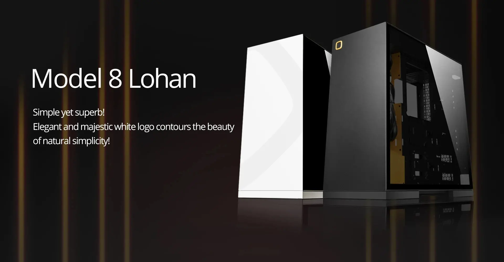 Geometric Future кутия Case EATX - Model 8 Lohan White - image 10