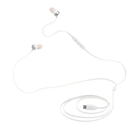 Слушалки, JBL T310C WHT USB-C In-ear headphones - image 4