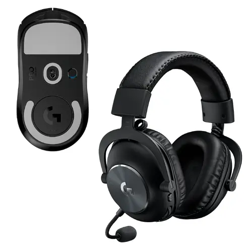 Бъндъл Геймърска мишка Logitech G Pro X Superlight и Слушалки Logitech G Pro - image 1