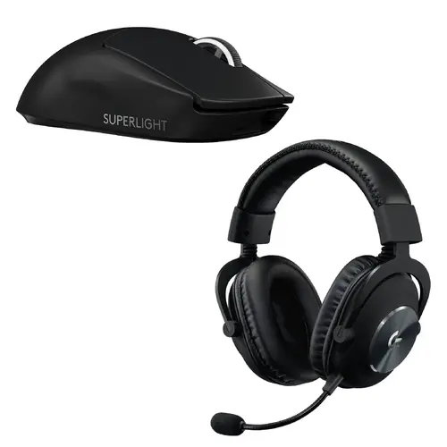 Бъндъл Геймърска мишка Logitech G Pro X Superlight и Слушалки Logitech G Pro - image 2