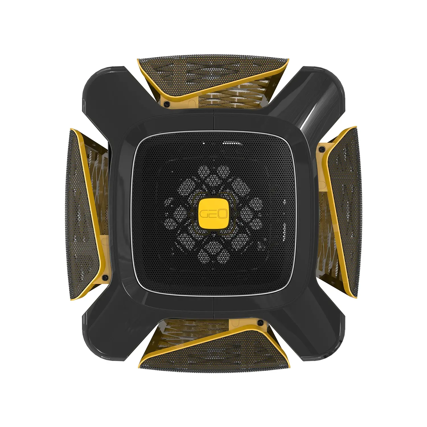 Geometric Future кутия Case mATX - Model 2 THE ARK Mesh Black - image 3