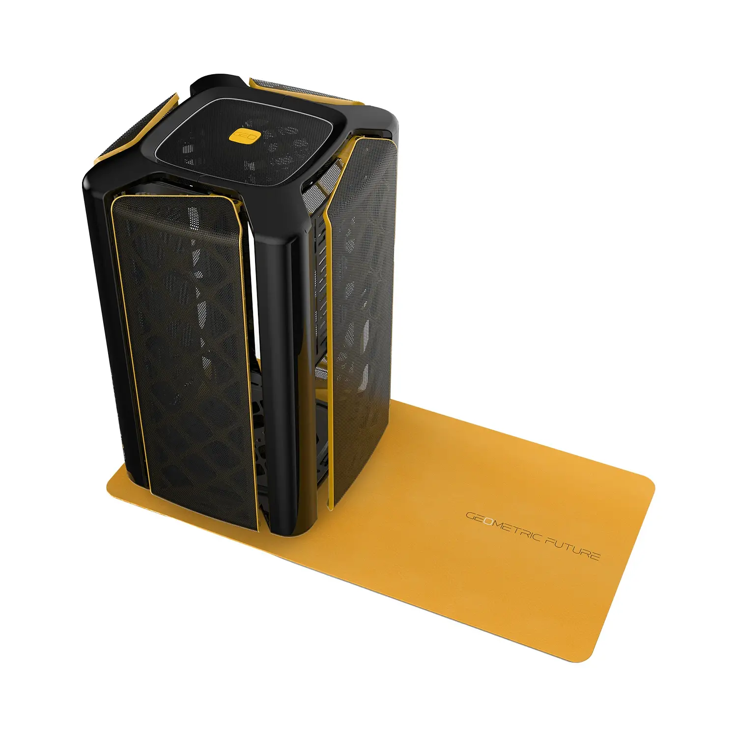 Geometric Future кутия Case mATX - Model 2 THE ARK Mesh Black - image 4