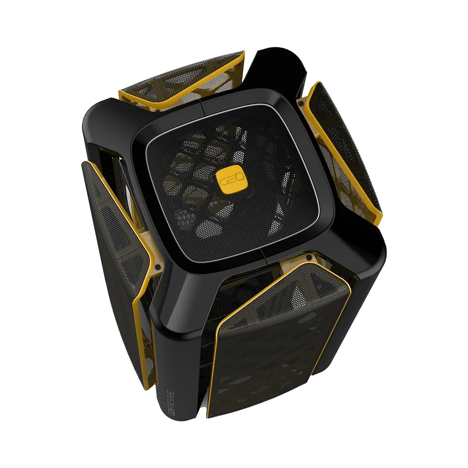 Geometric Future кутия Case mATX - Model 2 THE ARK Mesh Black - image 5