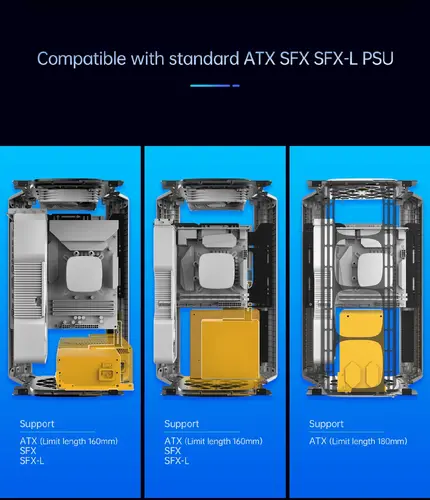 Geometric Future кутия Case mATX - Model 2 THE ARK Mesh Black - image 7