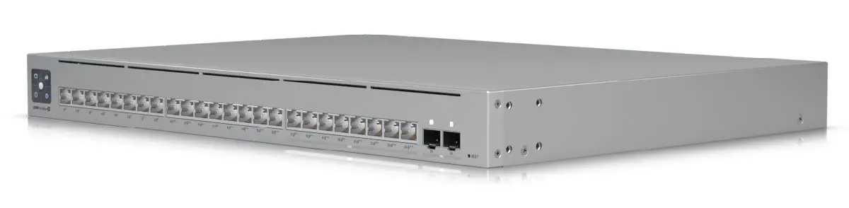 Комутатор Ubiquiti USW-Pro-Max-24, 8x 2.5GbE, 16x GbE, 2xSFP+ слота, управляем