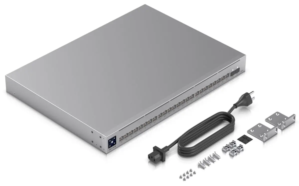 Switch Ubiquiti USW-Pro-Max-24, 8x 2.5GbE, 16x GbE, 2xSFP+ υποδοχές, διαχειρίσιμο - image 2
