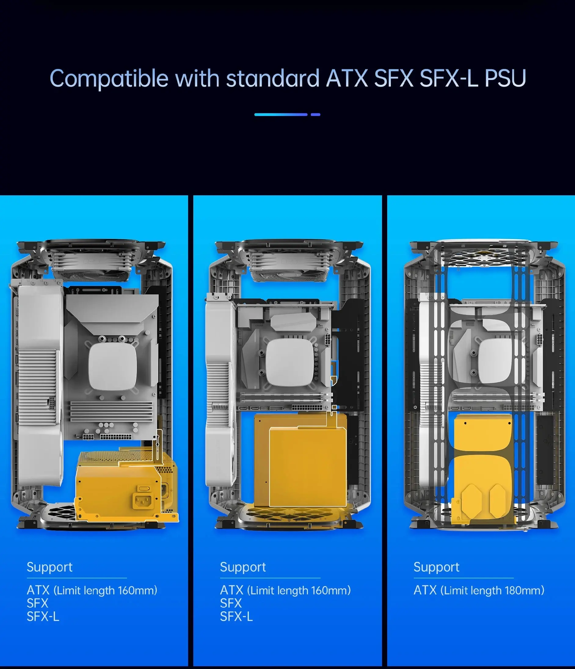 Geometric Future кутия Case mATX - Model 2 THE ARK Mesh White - image 7