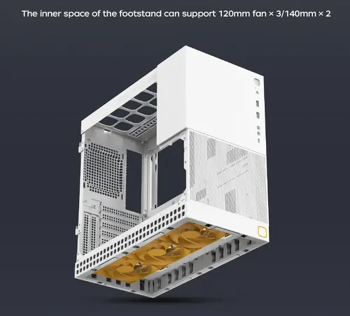 Geometric Future кутия Case EATX - Model 4 Lancelot White - image 13