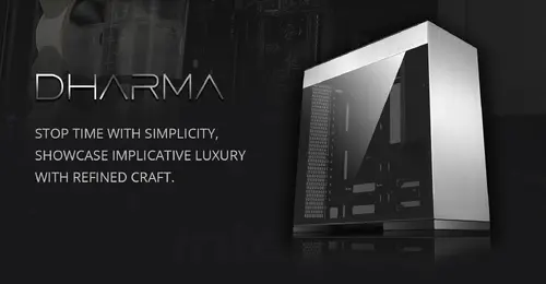 Geometric Future кутия Case EATX - Model 8 Dharma Black/Gold - image 7