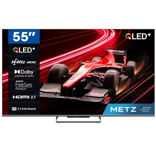 Τηλεόραση METZ 55MQE8000Z, 55"(139 cm), QLED UHD Google TV, Dolby Vision, 144Hz - 1