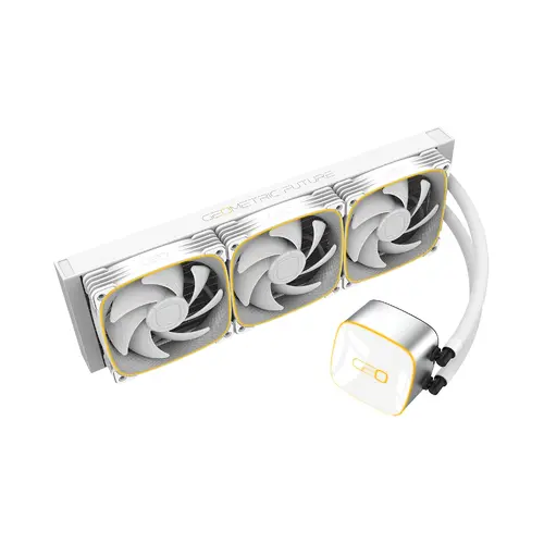 Geometric Future водно охлаждане Water Cooling - Eskimo Junior 36 White - LGA1700/AM5 - image 2
