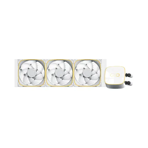 Geometric Future водно охлаждане Water Cooling - Eskimo Junior 36 White - LGA1700/AM5 - image 4