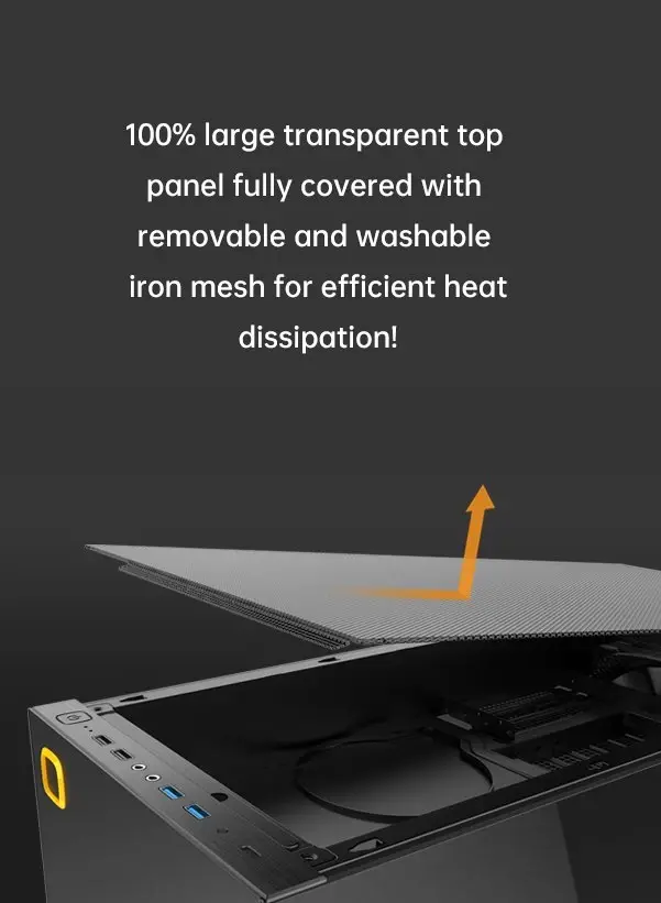 Geometric Future кутия Case EATX - Model 8 Lohan Black - image 7