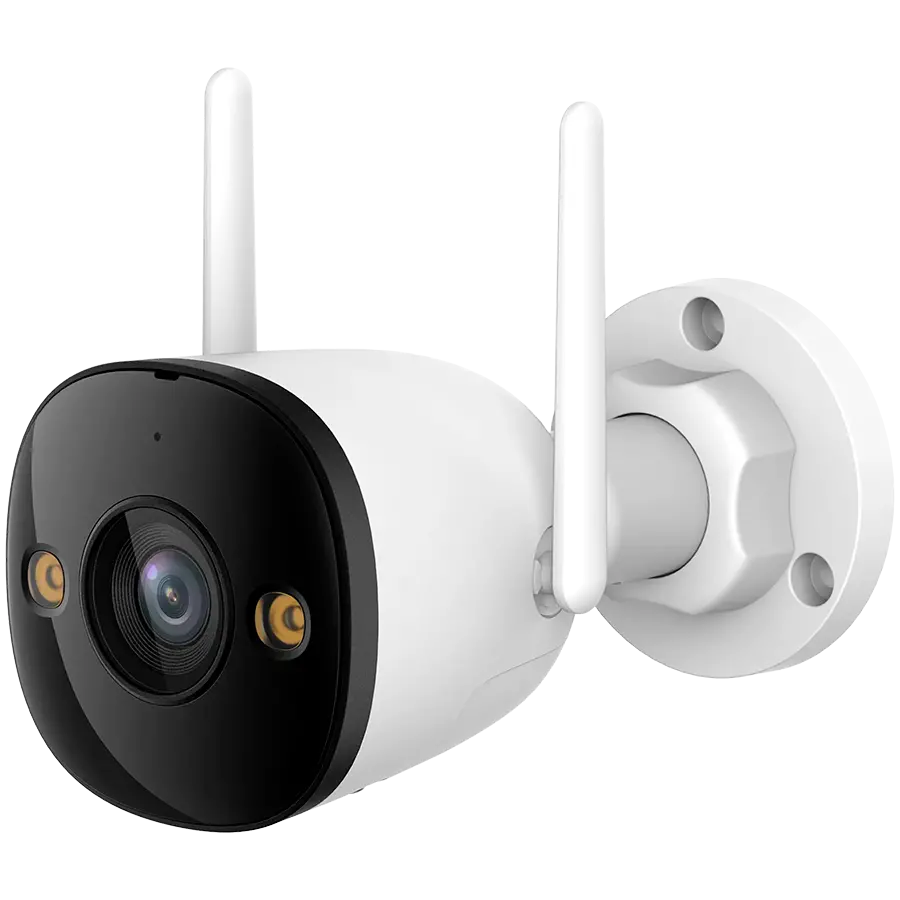 Imou Bullet 2E, cameră IP Wi-Fi inteligentă cu vedere nocturnă color, 5MP, 1/2.8" progressive CMOS, H.265/H.264, obiectiv 2.8mm, FOV 102°, IR până