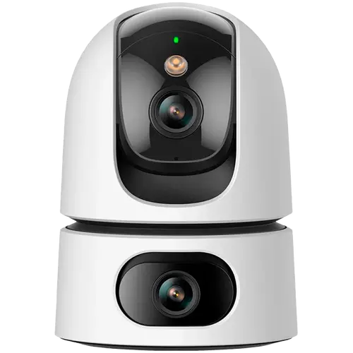 Imou Ranger Dual 6MP, Wi-Fi IP camera, 1/2.8" progressive CMOS, H.265/H.264, 3.6mm lens, 0 to 355° Pan, field of view 84°, IR up to 15m, Micro SD up to 256GB, built-in Mic & Speaker, Human/Pet Detection, Smart tracking, Abnormal Sound Alarm.