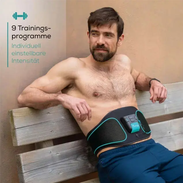 Συσκευή μασάζ, Beurer Antelope Corefit I, Αποτελεσματική προπόνηση EMS των κεντρικών και πλάγιων κοιλιακών μυών; Ηλεκτρόδια: 2x μπροστινοί & - image 3
