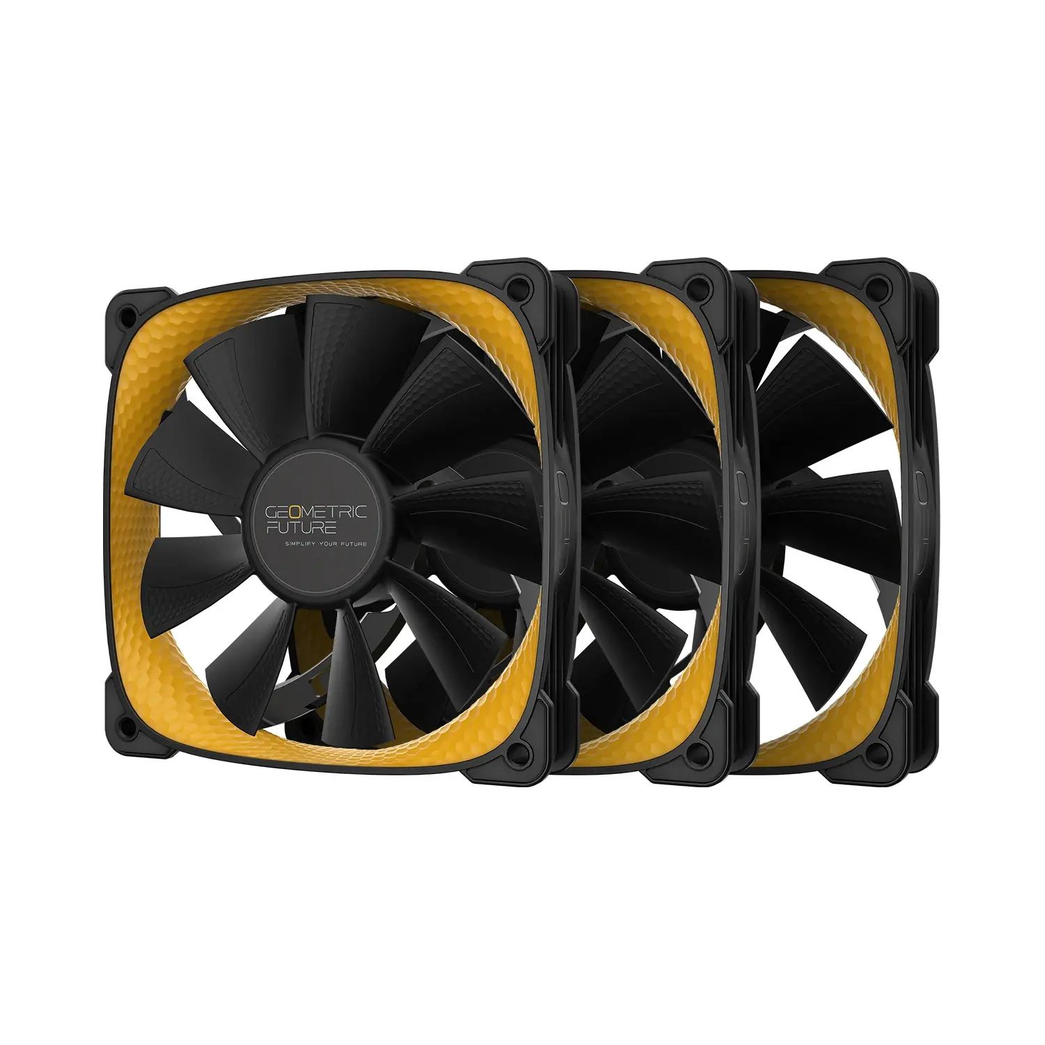 Geometric Future Σετ ανεμιστήρων Fan Pack 3-in-1 - Squama 2505Y
