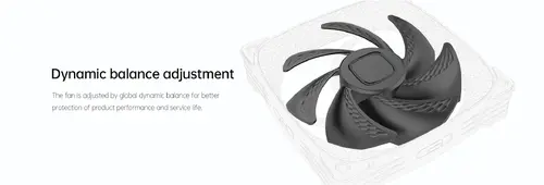 Geometric Future Комплект вентилатори Fan Pack 3-in-1 - Squama 2503W White - image 12