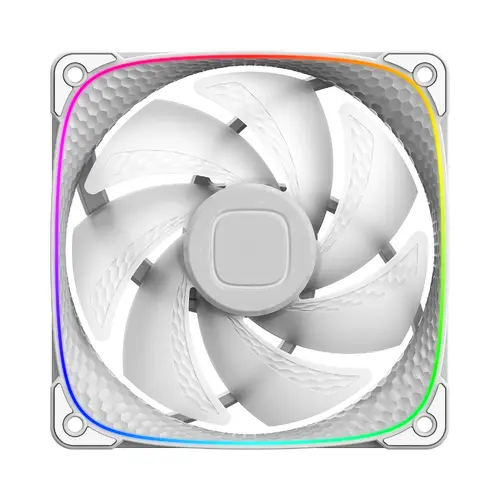Geometric Future Комплект вентилатори Fan Pack 3-in-1 - Squama 2503W White - image 1