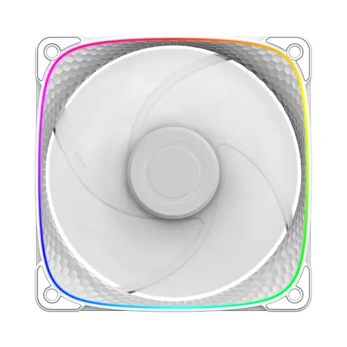 Geometric Future Комплект вентилатори Fan Pack 3-in-1 - Squama 2503W White - image 3