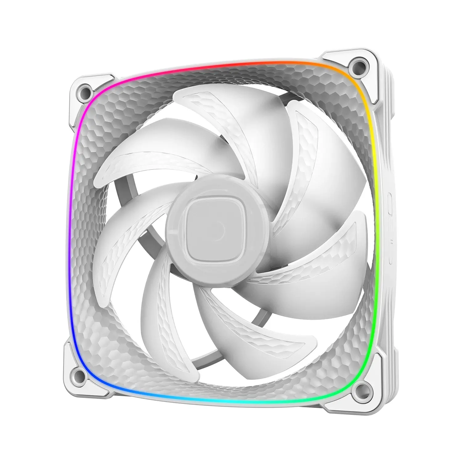 Geometric Future Комплект вентилатори Fan Pack 3-in-1 - Squama 2503W White - image 4