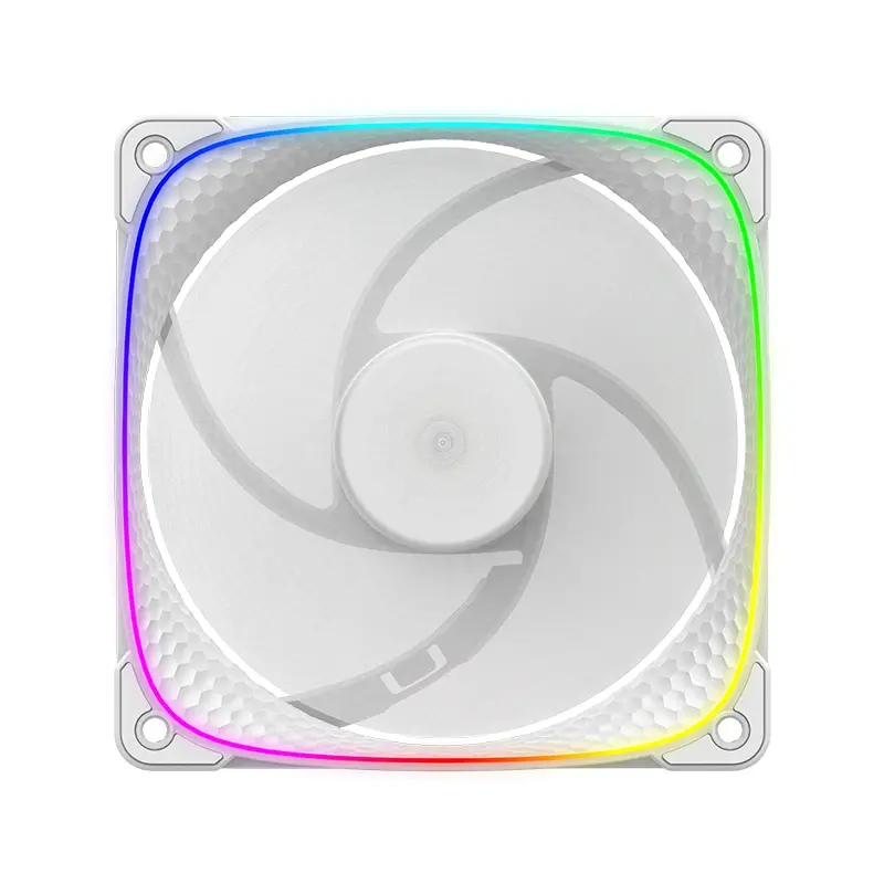Geometric Future вентилатор Squama 2503R, REVERSE Fan, 120mm, ARGB, White - image 3