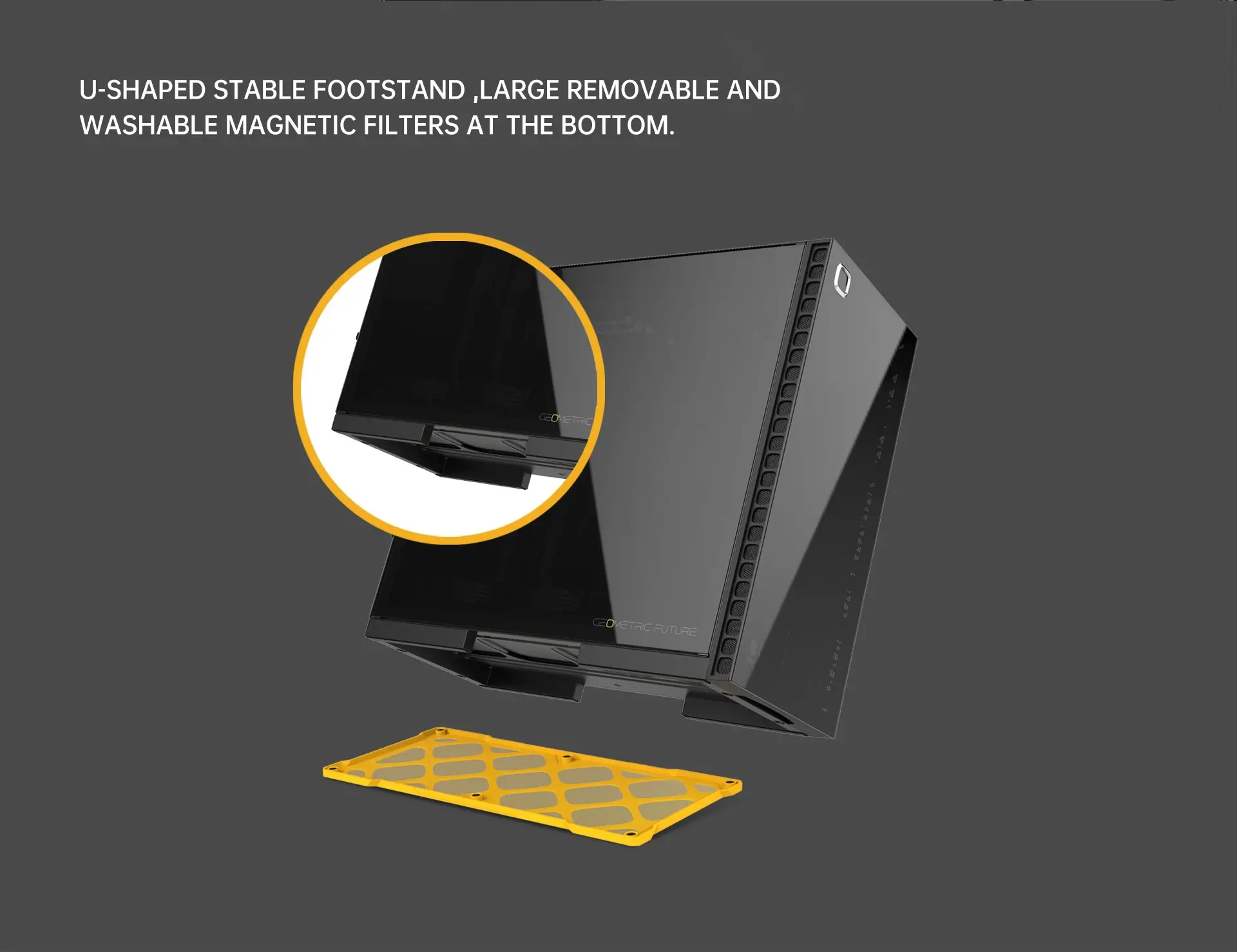 Geometric Future кутия Case EATX - Model 6 Cezanne Black - image 9
