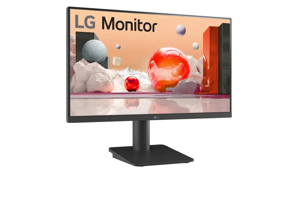 Οθόνη, LG 27MS550-B, 27" IPS, 5ms (GtG at Faster), 100Hz, 1000:1, 250 cd/m2, Full HD 1920x1080, NTSC 72% , ηχεία 2Wx2, Flicker Safe, Reader Mode - image 2