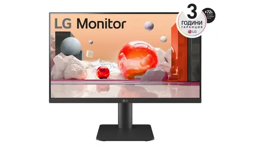 Οθόνη, LG 27MS550-B, 27" IPS, 5ms (GtG at Faster), 100Hz, 1000:1, 250 cd/m2, Full HD 1920x1080, NTSC 72% , ηχεία 2Wx2, Flicker Safe, Reader Mode - 1