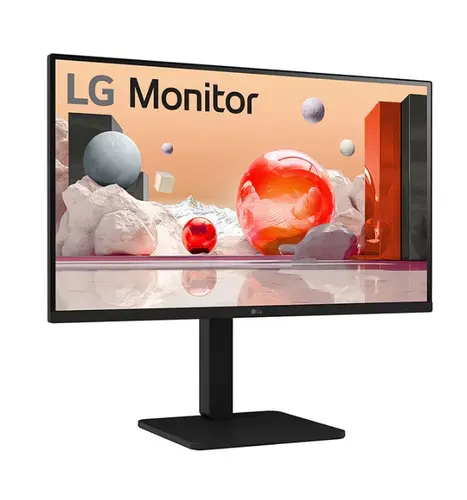 Монитор, LG 27BA550-B, 27" IPS LED AG,  5ms GTG, 1300:1, 250cd/m2, Full HD 1920x1080, 100Hz, sRGB 99%, Usb Hub, D-Sub,  Display Port, HDMI, Speakers 2Wx2, Reader Mode, Tilt, Swivel, Height Adjustable, Pivot, LG Switch app, Headphone Out, Black - image 2