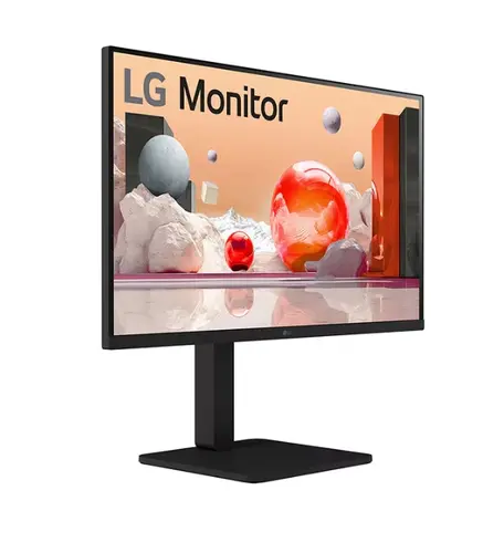 Монитор, LG 27BA550-B, 27" IPS LED AG,  5ms GTG, 1300:1, 250cd/m2, Full HD 1920x1080, 100Hz, sRGB 99%, Usb Hub, D-Sub,  Display Port, HDMI, Speakers 2Wx2, Reader Mode, Tilt, Swivel, Height Adjustable, Pivot, LG Switch app, Headphone Out, Black - image 3