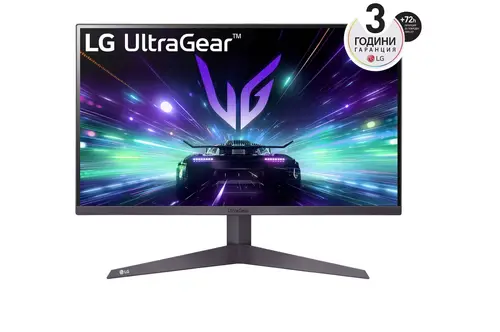 Монитор, LG 27GS50F-B, UltraGear 27" VA, AG, 1ms MBR 165Hz, 5ms GtG, 3000:1, 250cd/m2, Full HD 1920x1080, AMD FreeSync, HDMI, DisplayPort, Headphone Out, Reader mode, Black Stabilizer, Tilt, Black