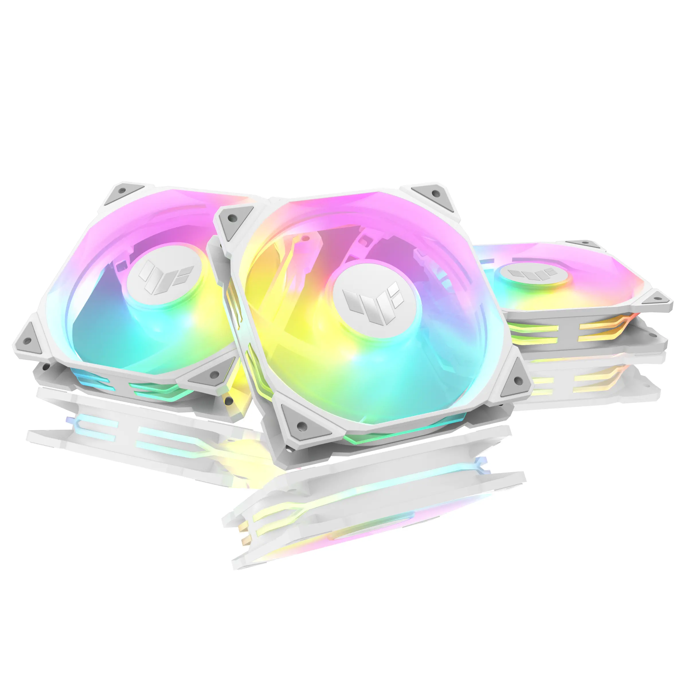 Вентилатор, Asus TUF Gaming TR120 Reverse ARGB 3 Pack White