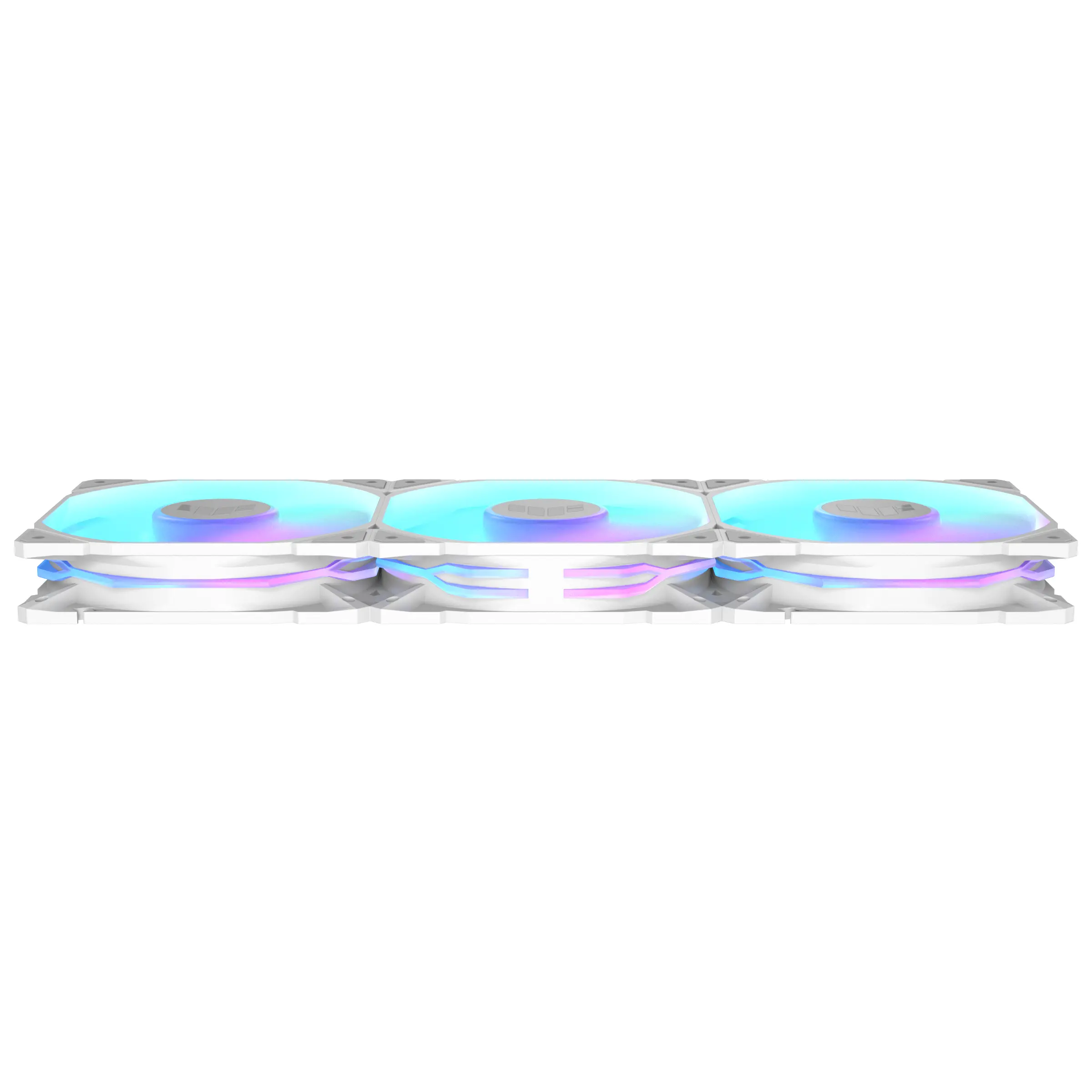 Вентилатор, Asus TUF Gaming TR120 Reverse ARGB 3 Pack White - image 3