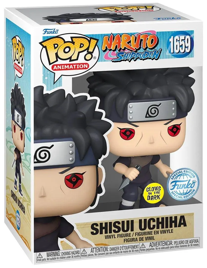 Фигурка Funko POP! Animation: Naruto Shippuden - Shisui Uchiha (Glows in the Dark) (Special Edition) #1659 - image 1