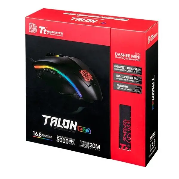 Комплект, Thermaltake Talon Elite RGB + Mouse Pad - image 6