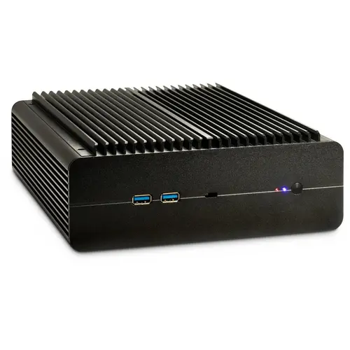 Carcasă InterTech, pentru Mini-ITX, 2 x USB 3.0 - 1