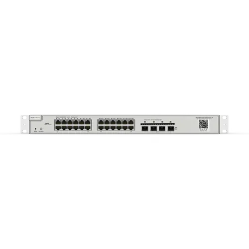 Комутатор Ruijie RG-NBS3200-24GT4XS-P, 24xGbЕ, POE+,370 W, 4xSFP 10G, L2