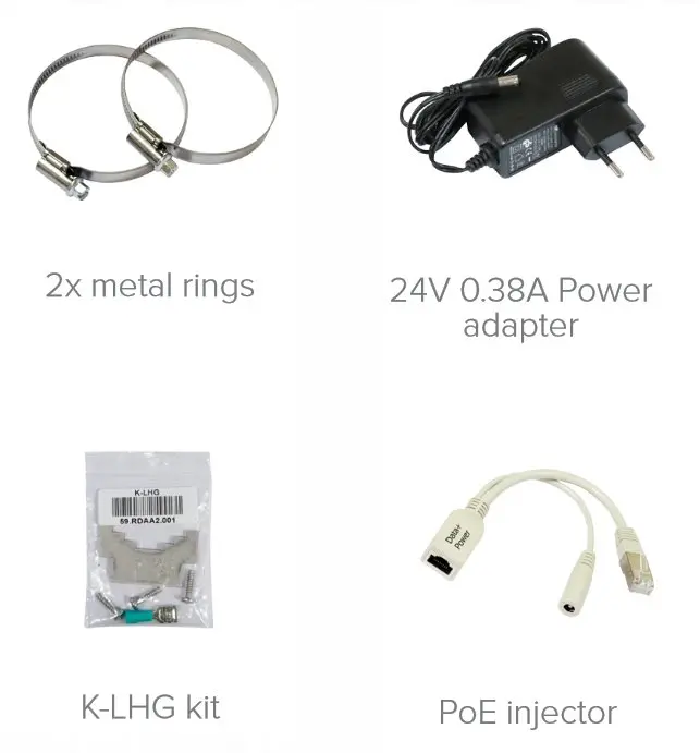Tочка за достъп MikroTik, RBLHG-5nD, LHG 5, 600 MHz, 64 MB, 1xFE, 3 бр. комплект - image 3