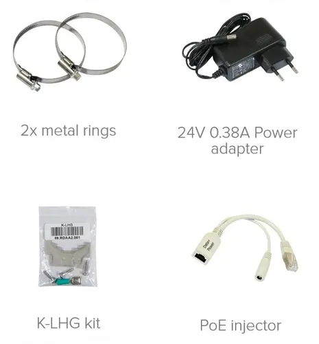 Tочка за достъп MikroTik, RBLHG-5nD, LHG 5, 600 MHz, 64 MB, 1xFE, 3 бр. комплект - image 3