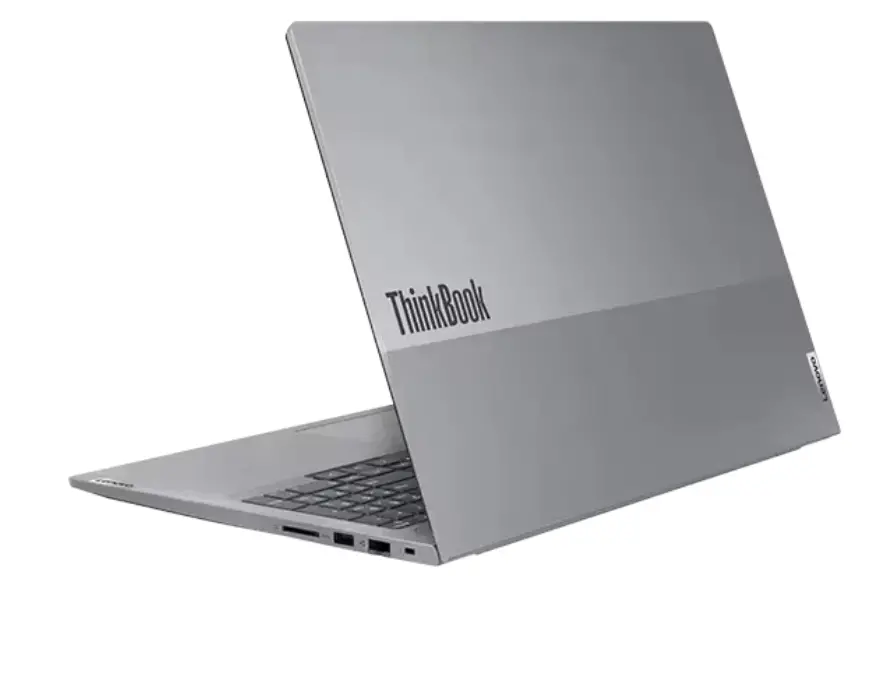 Лаптоп, Lenovo ThinkBook 16 G7 AMD Ryzen 7 7735HS (up to 4.75GHz, 16MB), 32GB(16+16) DDR5-4800, 1TB SSD, 16" WUXGA (1920x1200) IPS AG, AMD Radeon 680M Graphics, 1080p&IR Cam, Backlit KB, 3 cell, WLAN, BT, FPR, DOS, 3Y CCI - image 4