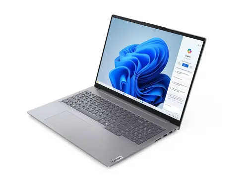 Лаптоп, Lenovo ThinkBook 16 G7 AMD Ryzen 7 7735HS (up to 4.75GHz, 16MB), 32GB(16+16) DDR5-4800, 1TB SSD, 16" WUXGA (1920x1200) IPS AG, AMD Radeon 680M Graphics, 1080p&IR Cam, Backlit KB, 3 cell, WLAN, BT, FPR, DOS, 3Y CCI - image 5