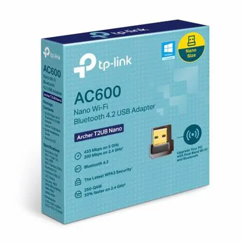 Безжичен адаптер TP-LINK Archer T2UB Nano, AC600, двулентов,USB, Bluetooth 4.2 - image 1