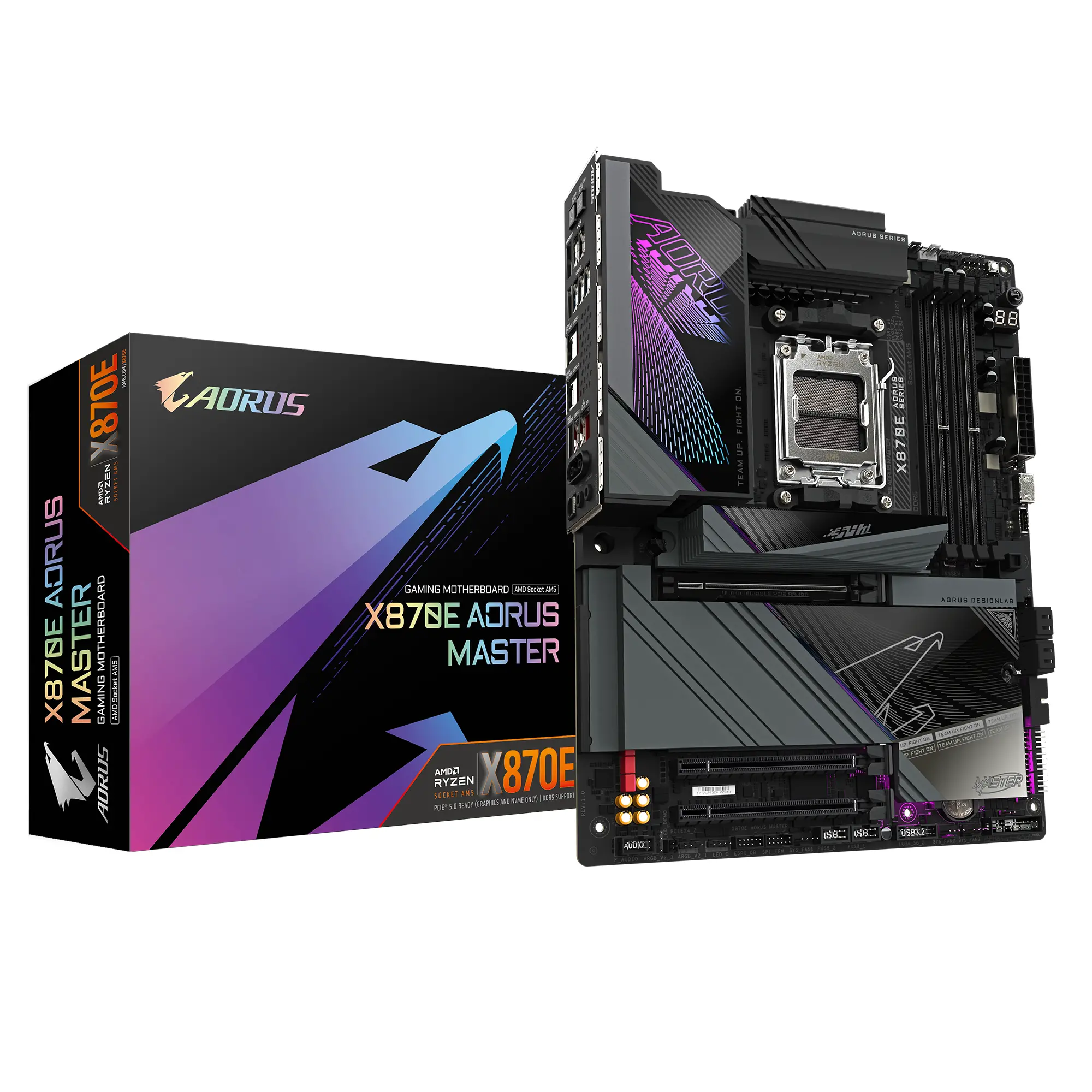 Дънна платка GIGABYTE X870E AORUS MASTER, Socket AM5 - image 4
