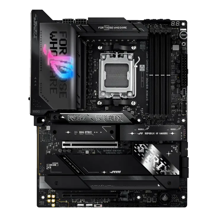 Дънна платка ASUS ROG STRIX X870E-E GAMING WIFI AM5 DDR5