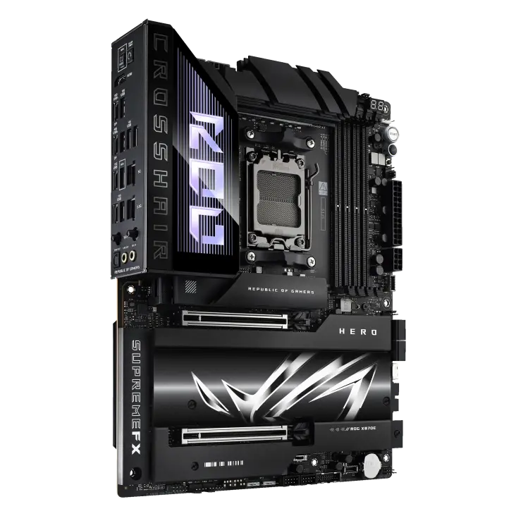 Дънна платка ASUS ROG CROSSHAIR X870E-E HERO WIFI AM5 DDR5 - image 1
