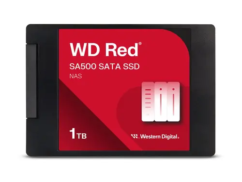 SSD WD Red SA500 NAS 1TB 2.5 SATA III 3D NAND, read-write: up to 560MBs, 530MBs (5 years warra POWERED BY SANDISK