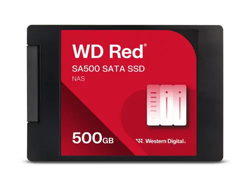 WD Red SSD SA500 NAS 500GB 2.5inch SATA III 6 Gb/s bulk POWERED BY SANDISK